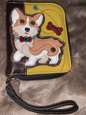 Chala CORGI Zip Around Wallet 839 NEW Without TAGS